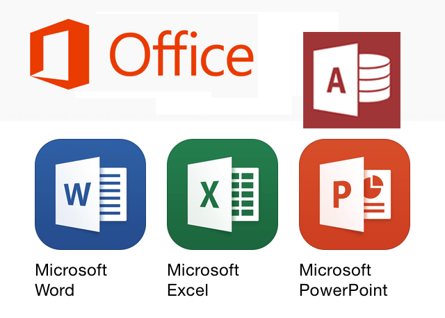 Office: Word, Excel, Access y Power Point